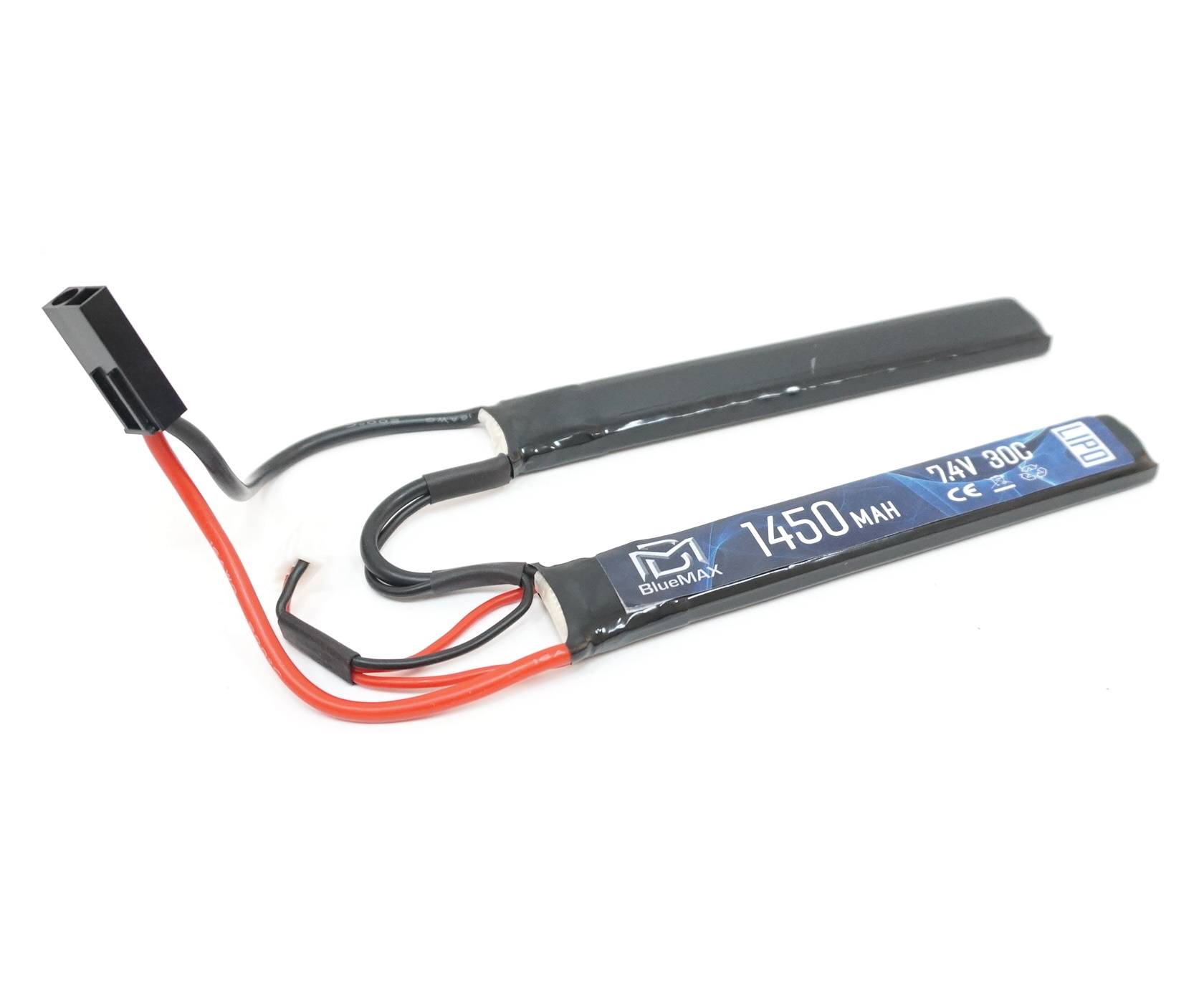 Аккумулятор 7.4V 1450mAh 30C CQB (LiPo) BlueMAX