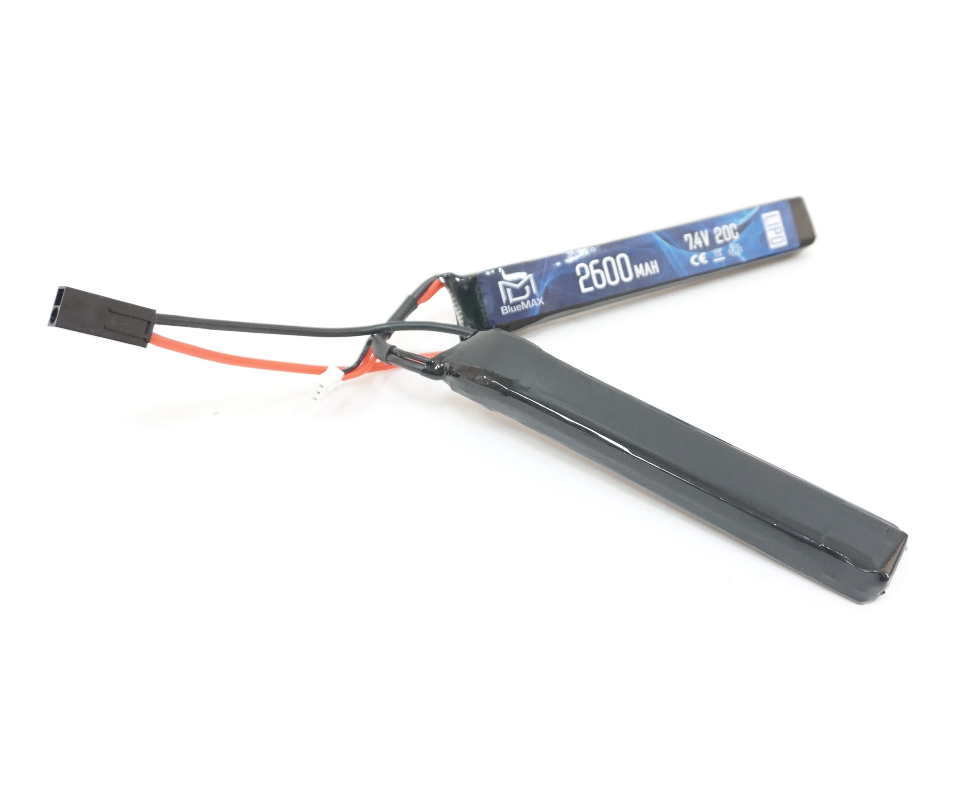 Аккумулятор 7.4V 2600mAh 20C CQB (LiPo) BlueMAX