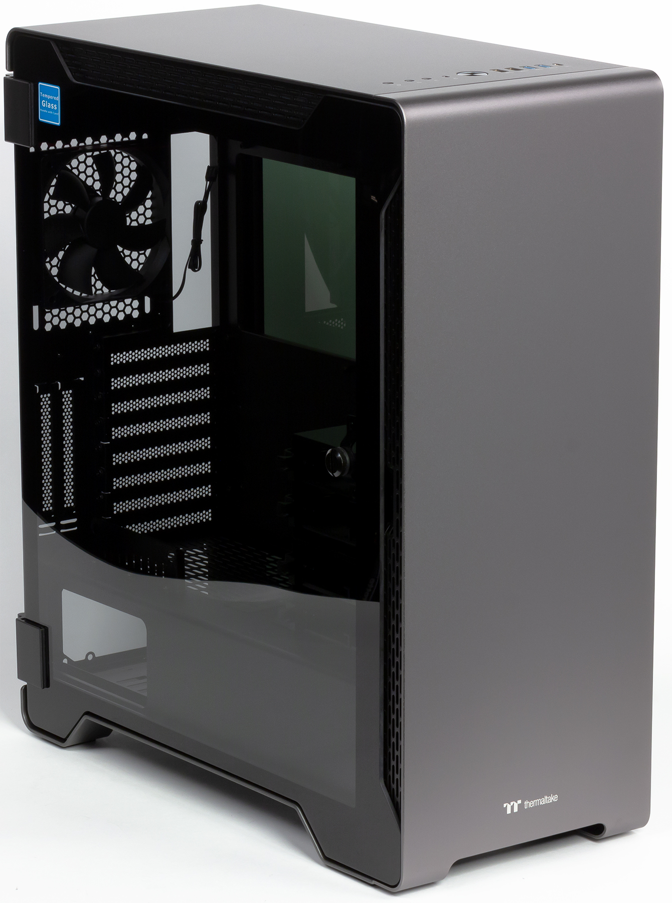 

Корпус ATX Thermaltake A500 TG серый/черный (CA-1L3-00M9WN-00), A500 TG