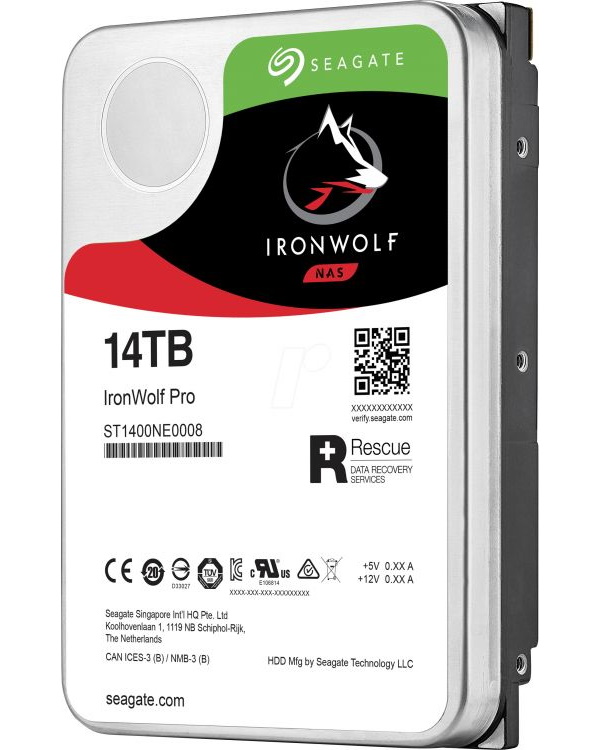 фото Внутренний hdd диск seagate ironwolf pro st14000ne0008 sata-iii