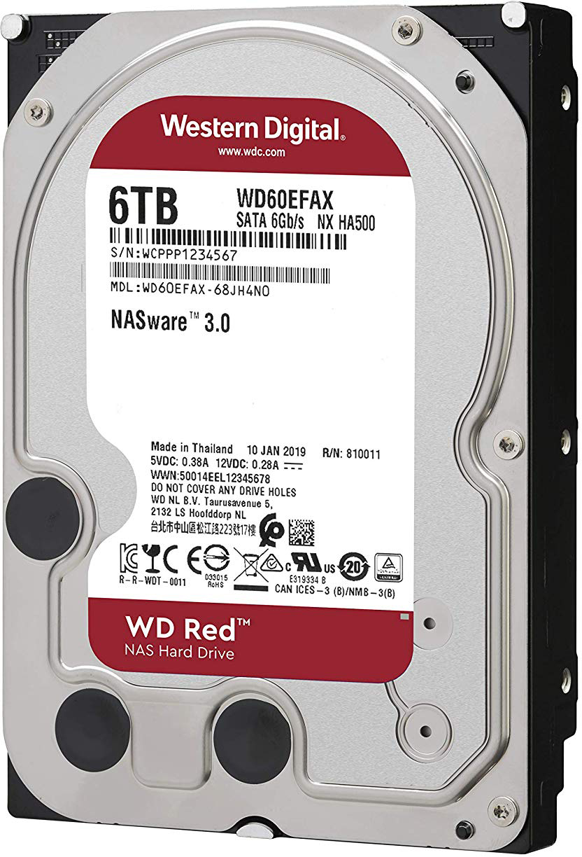 фото Внутренний hdd диск wd red wd60efax sata-iii