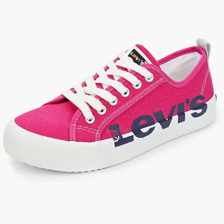 фото Кеды детские levi's kids, цв. розовый р.39