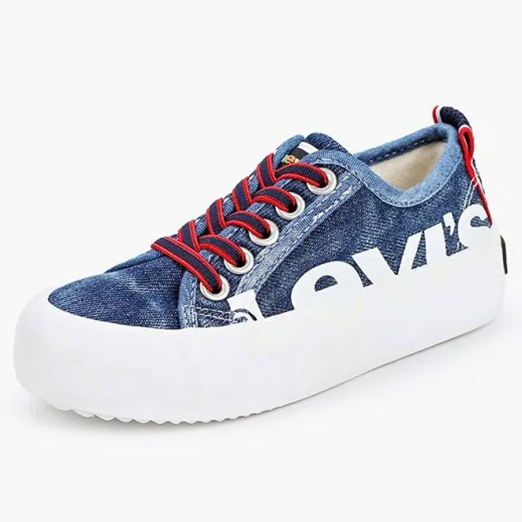 Кеды детские Levi's Kids, цв. голубой р.28