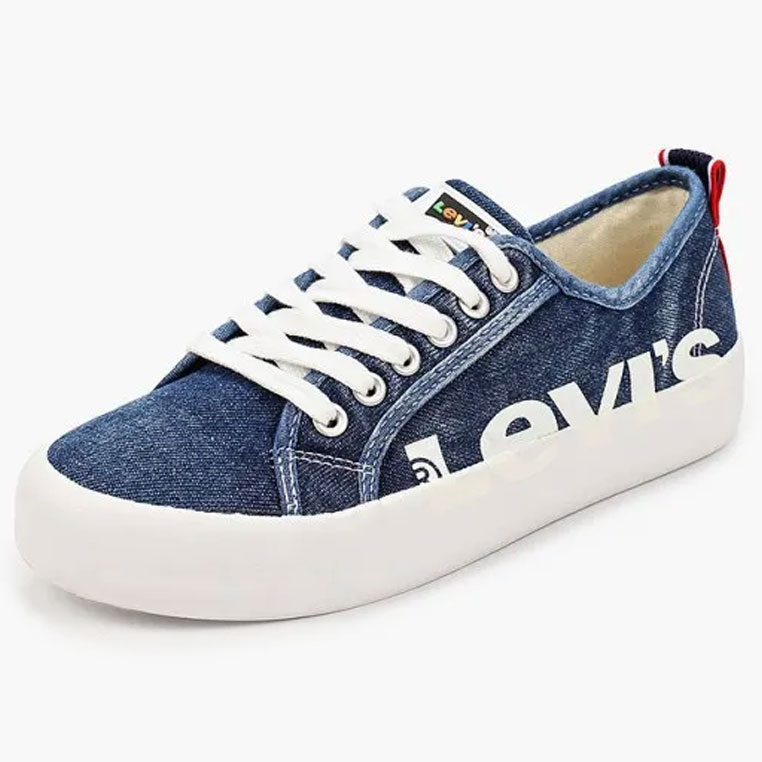 Кеды детские Levi's Kids, цв. голубой р.36