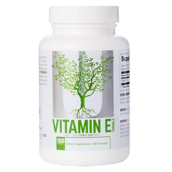 

Витамин E Universal Nutrition Vitamin E Formula 400 IU 100 капсул, Vitamin E Formula 400 IU