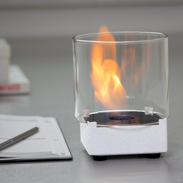 фото Биокамин silver smith nano 1 premium, неокрашенный/white