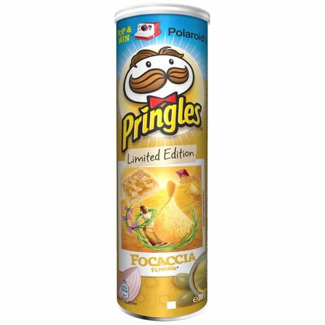 

Чипсы PRINGLES Картофельные со вкусом Фокачча 165г