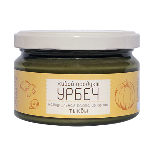 Урбеч из семян голосемянной тыквы Живой продукт 225 г