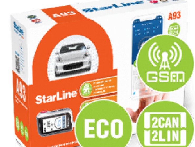 Противоугонное устройство Starline A93 2CAN+2LIN GSM ECO