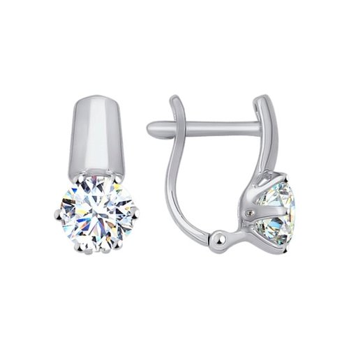 

Серьги женские из золота SOKOLOV 81020215, фианит