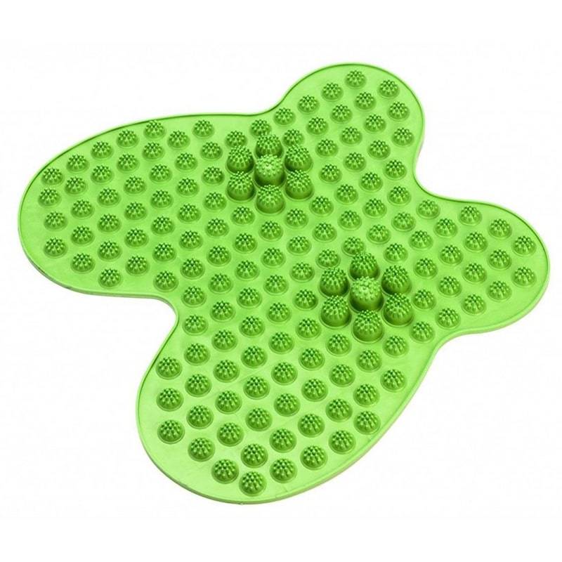 фото Массажный латексный коврик futzuki для ног зеленый