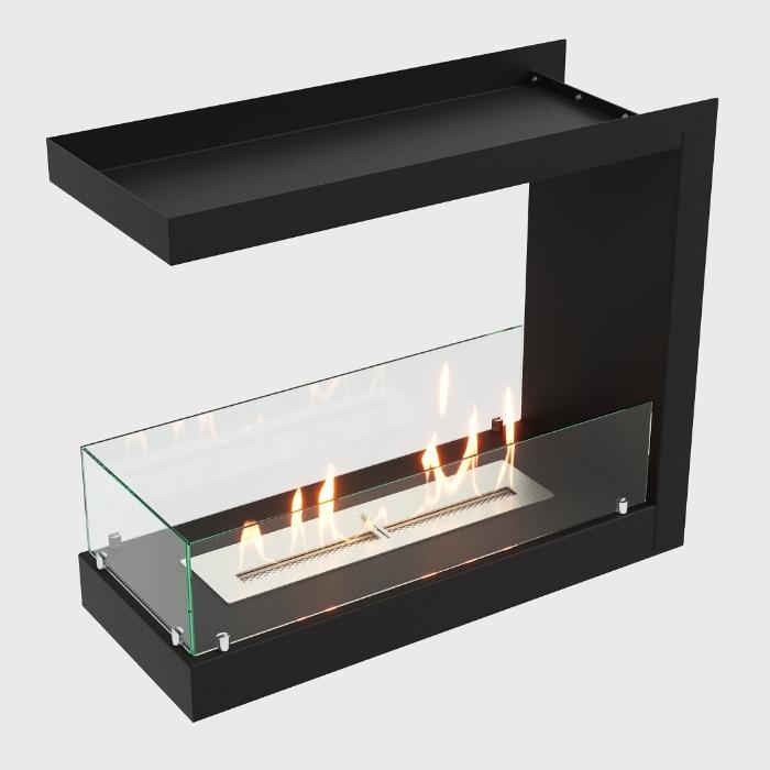 

Биокамин Lux Fire 755 М, черный