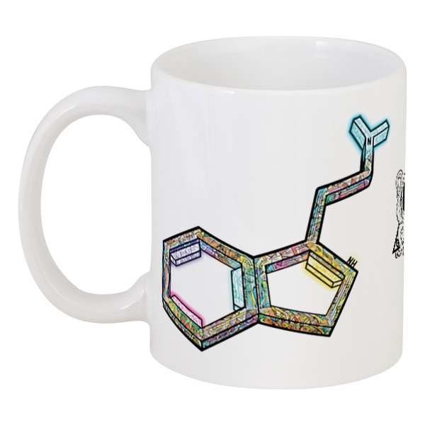 фото Кружка printio dmt molecule cup