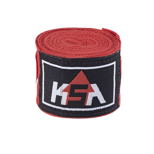 

KSA Бинт боксерский Stalker Red, хлопок, 3.5 м
