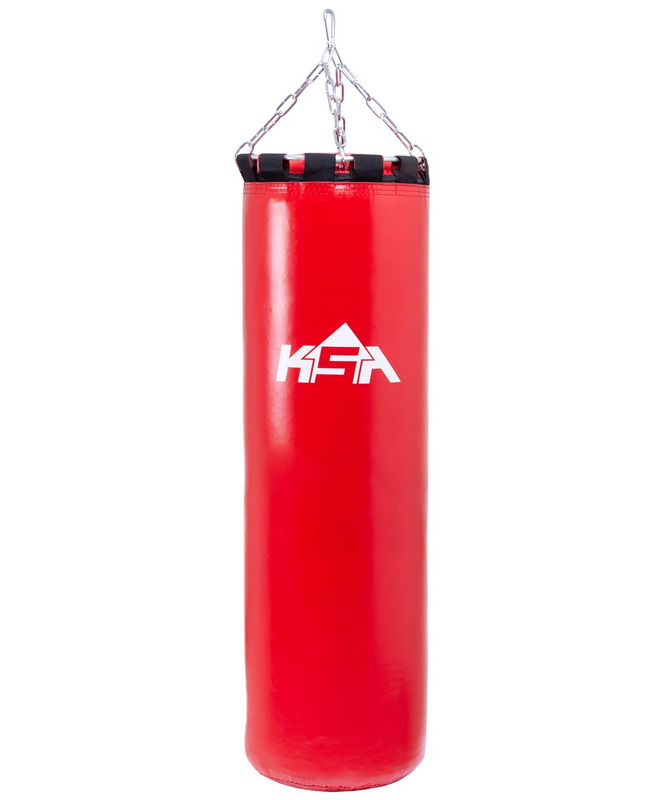 фото Ksa мешок боксерский pb-01, 120 см, 55 кг, тент, красный