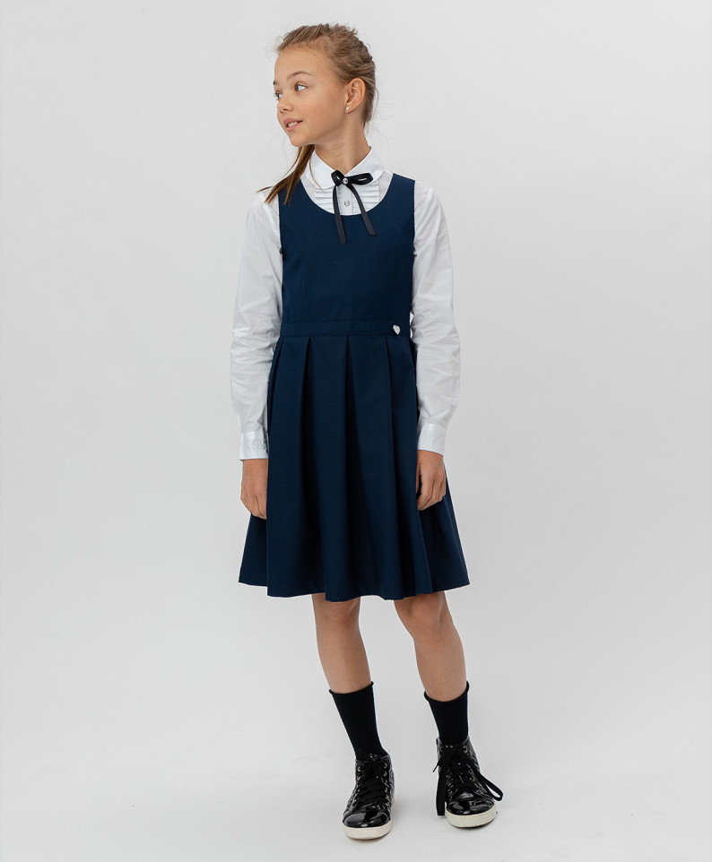 

Синий сарафан BUTTON BLUE 220BBGS25011000, размер 122, 220BBGS25011000