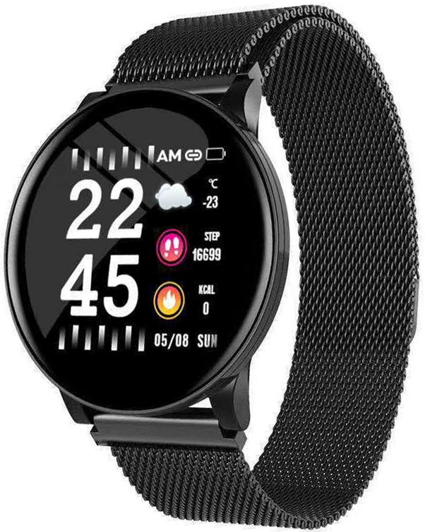 фото Смарт браслет bandrate smart w88bb black/black