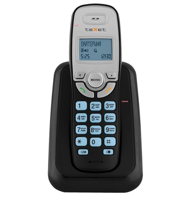 DECT телефон TeXet TX-D6905A черный