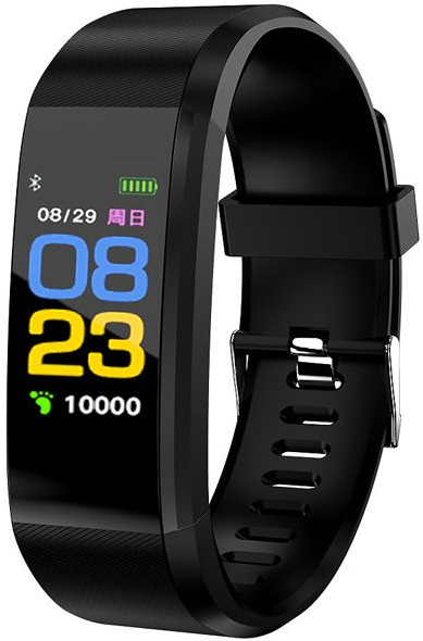 фото Смарт браслет bandrate smart msgm115115plbb black/black