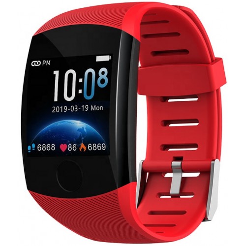 фото Смарт браслет bandrate smart q1111br black/red