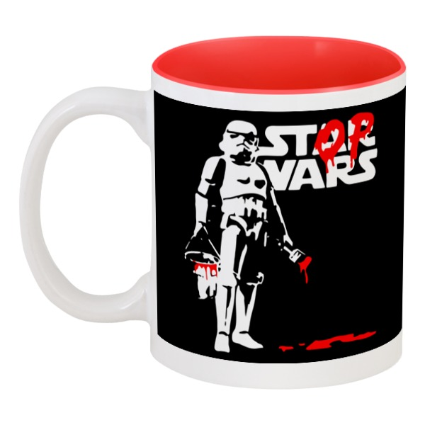 

Кружка Printio цветная внутри Stop wars
