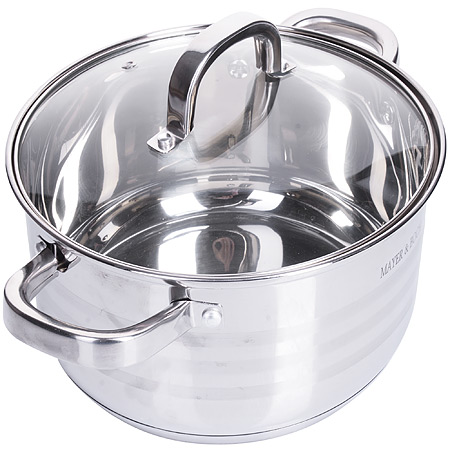 

Кастрюля Mayer&Boch 28802, 28802 2,5л 18см, с крышкой
