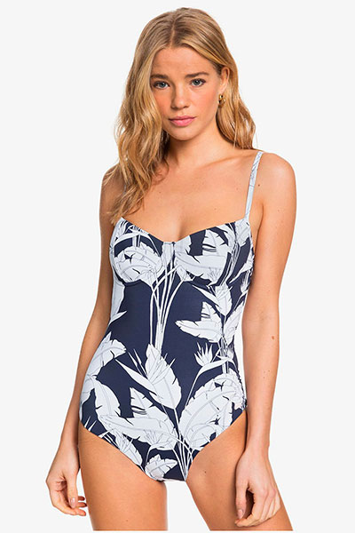 фото Купальник слитный женский roxy printed beach classics erjx103247 разноцветный xl