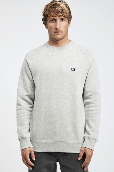 

Свитшот мужской Billabong Original Crew серый L, Original Crew