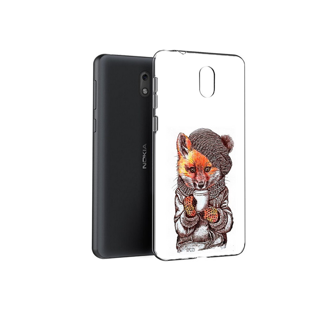 

Чехол MyPads Tocco для Nokia 6 лиса в шапке (PT60992.93.437), Tocco