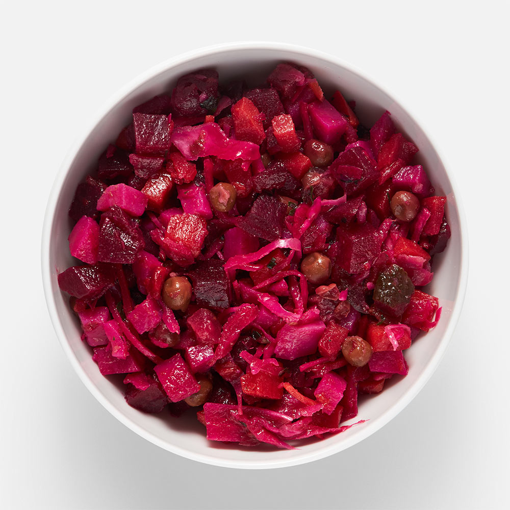 Винегрет Самокат, с квашеной капустой, 250 г