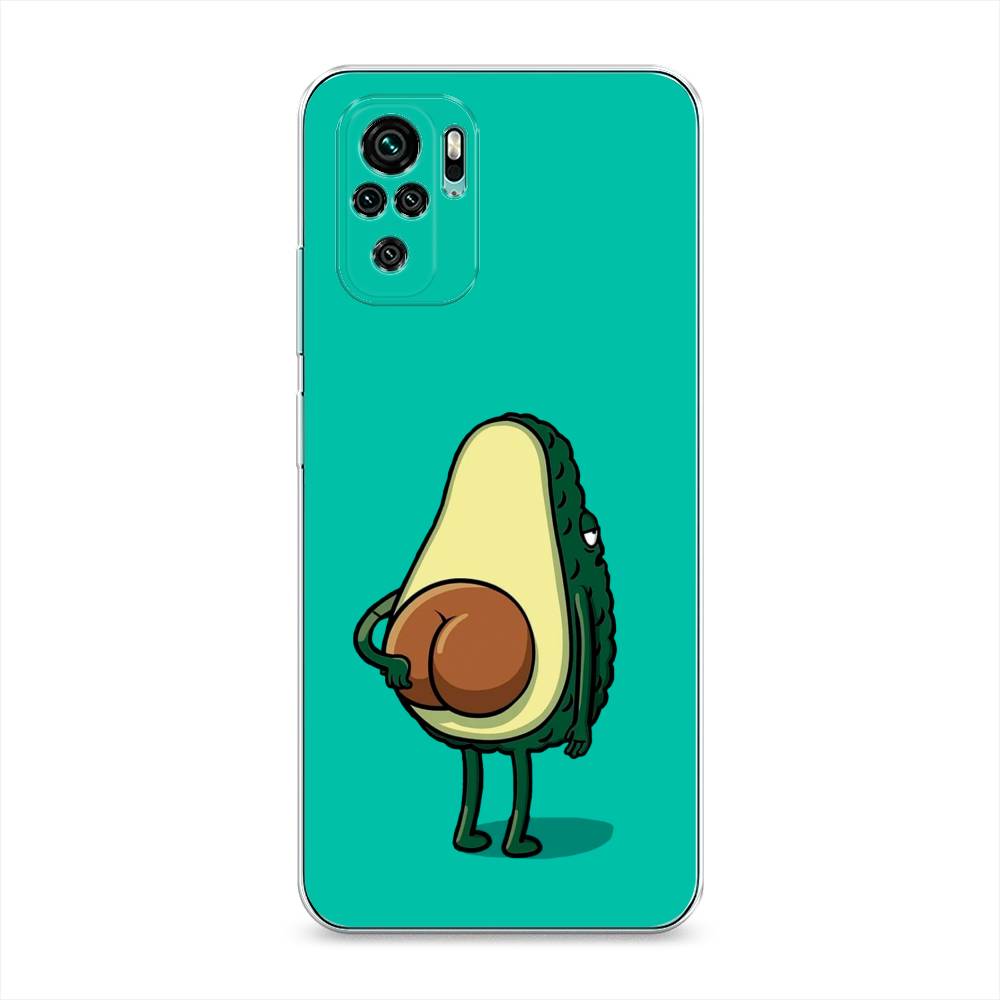фото Чехол awog "попа авокадо" для xiaomi redmi note 10