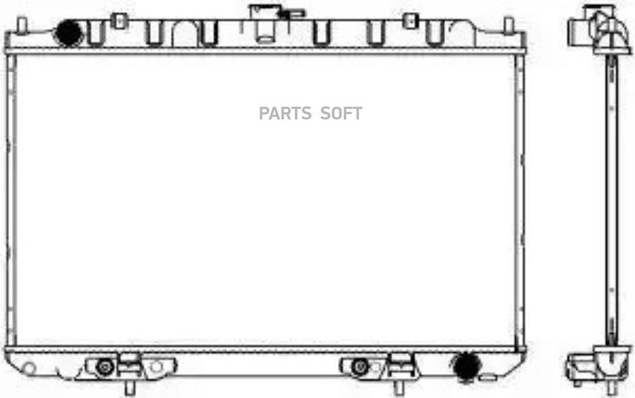 

Радиатор Nissan Maxima Qx 00-06 33411016 Sakura арт. 33411016