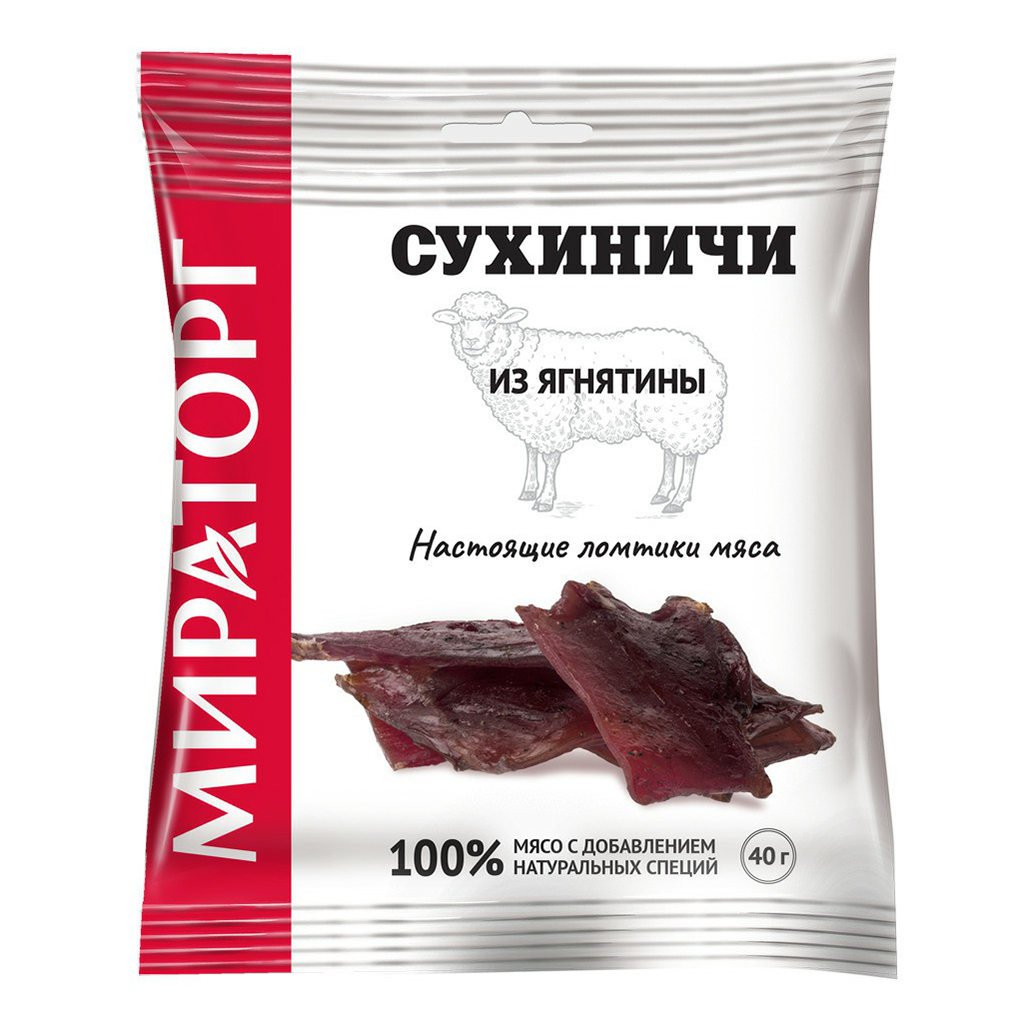 Сухиничи Мираторг из ягнятины 40 г