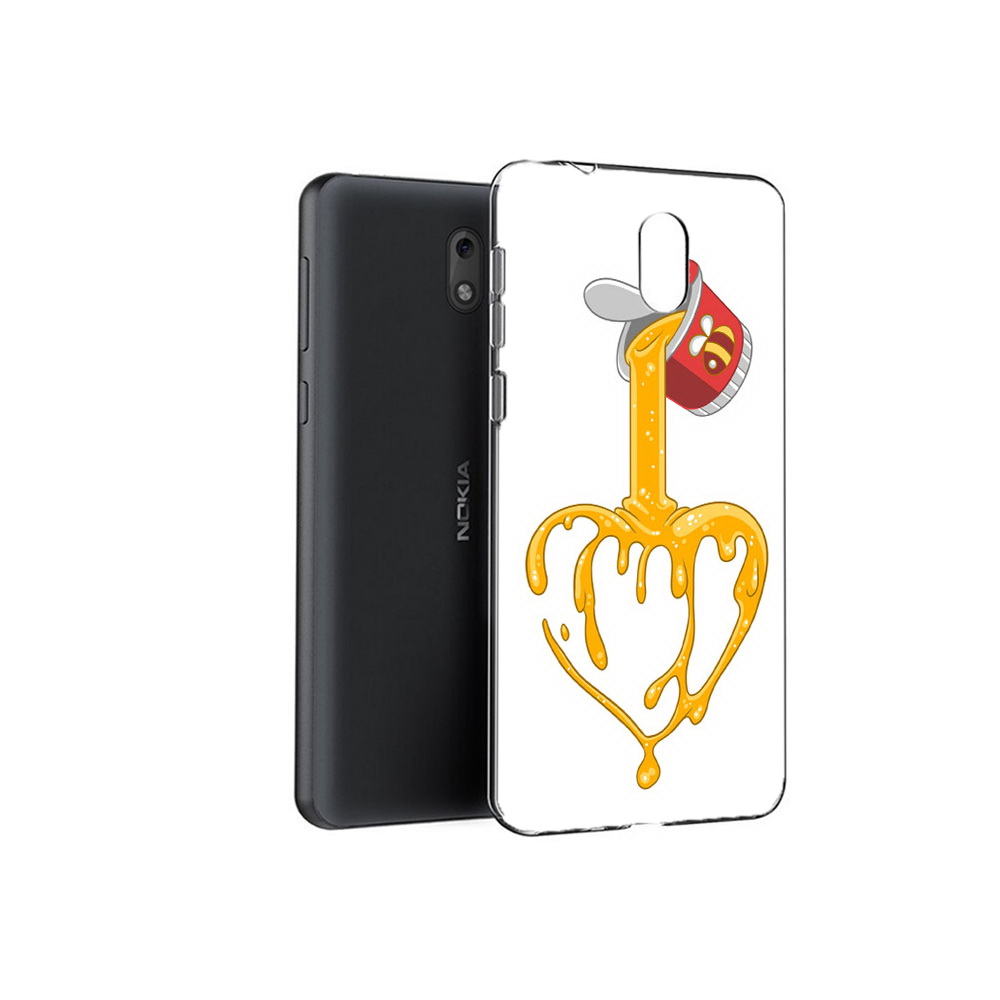 

Чехол MyPads Tocco для Nokia 6 медовое сердце (PT60992.93.471), Прозрачный, Tocco