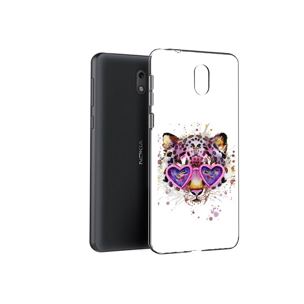 

Чехол MyPads Tocco для Nokia 6 модный леопард (PT60992.93.480), Прозрачный, Tocco