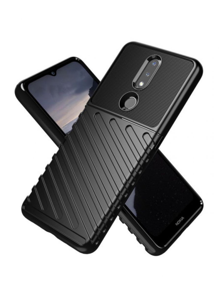 

Brodef Thunder Противоударный чехол для Nokia 2.4 черный