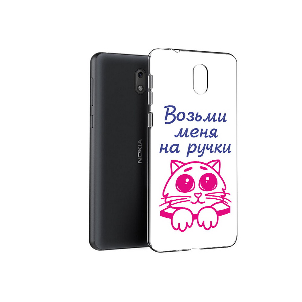 

Чехол MyPads Tocco для Nokia 6 мяу (PT60992.93.491), Прозрачный, Tocco