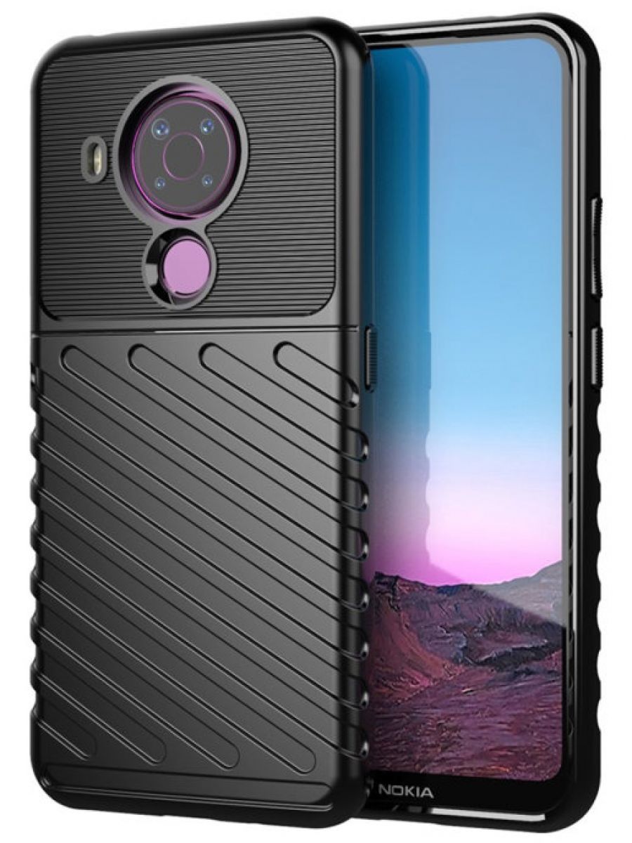 

Brodef Thunder Противоударный чехол для Nokia 5.4 Черный