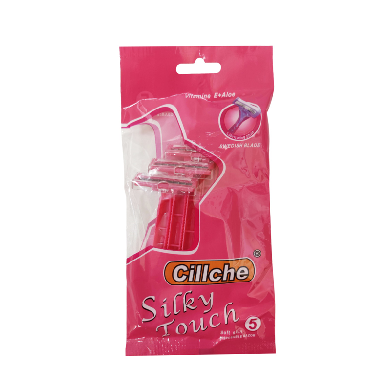 

Станок женский для бритья Cillche Silky Touch 5 шт, Розовый