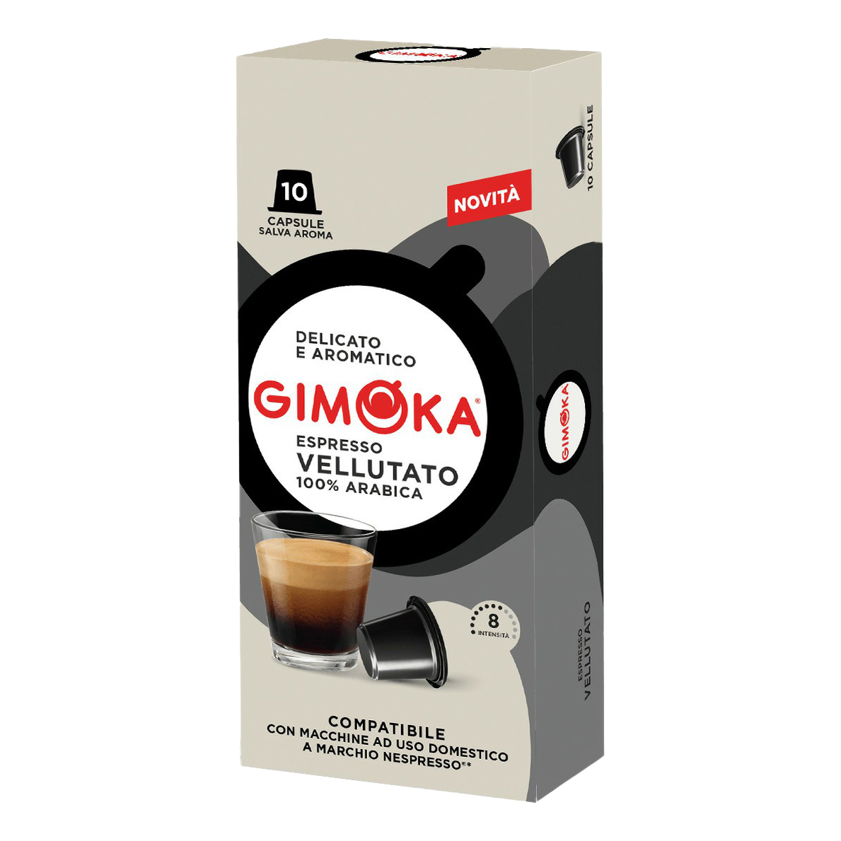 

Кофе Gimoka Nespresso Classic Vellutato в капсулах 5,5 г х 10 шт