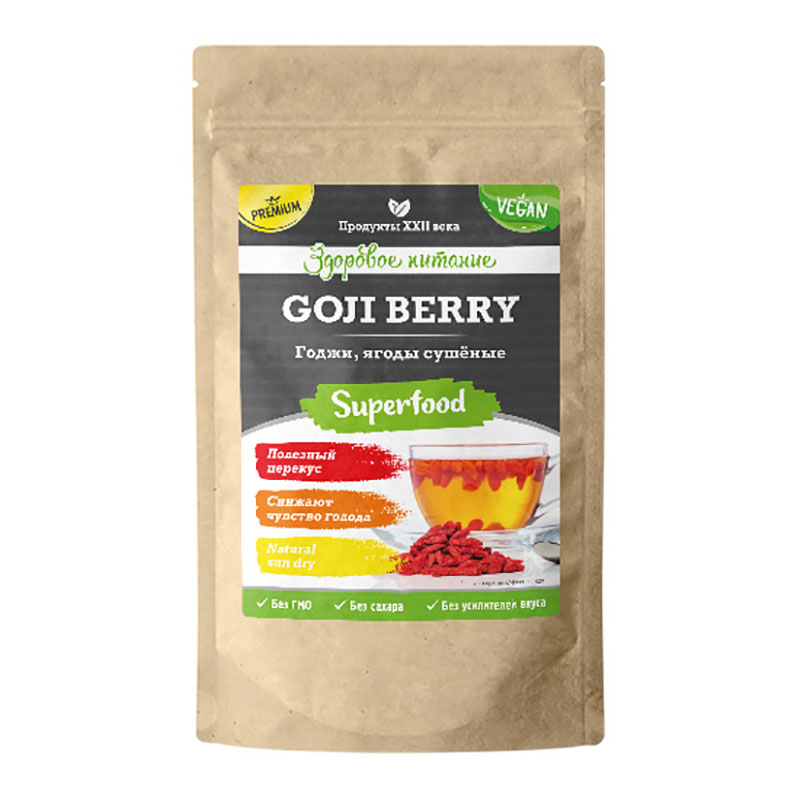 

Ягоды Годжи Продукты XXII века Goji Berry сушеные