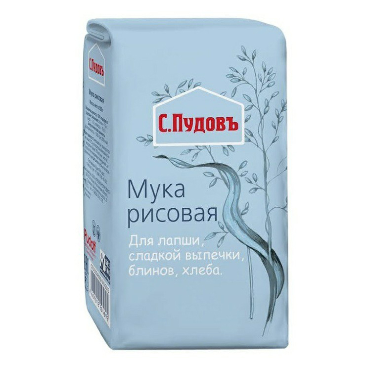 

Мука С.Пудовъ рисовая 500 г