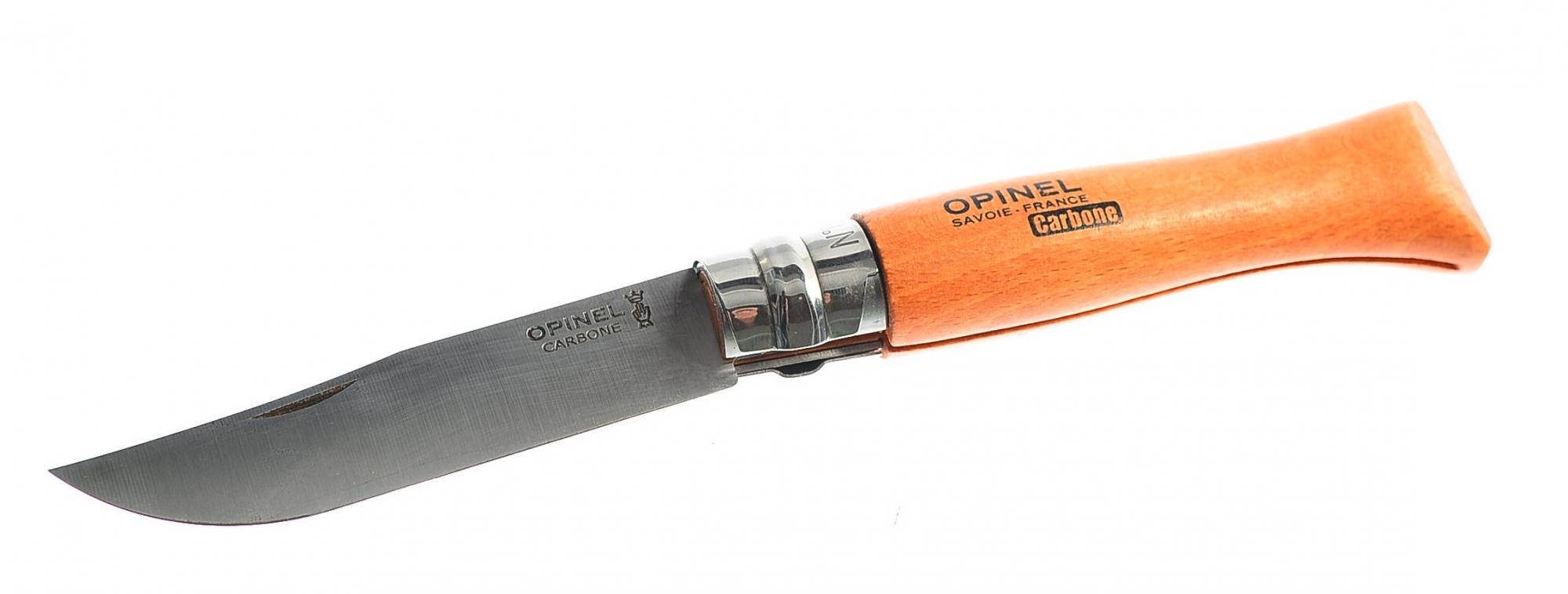 фото Нож opinel №9, углеродистая сталь, рукоять из дерева бука, блистер