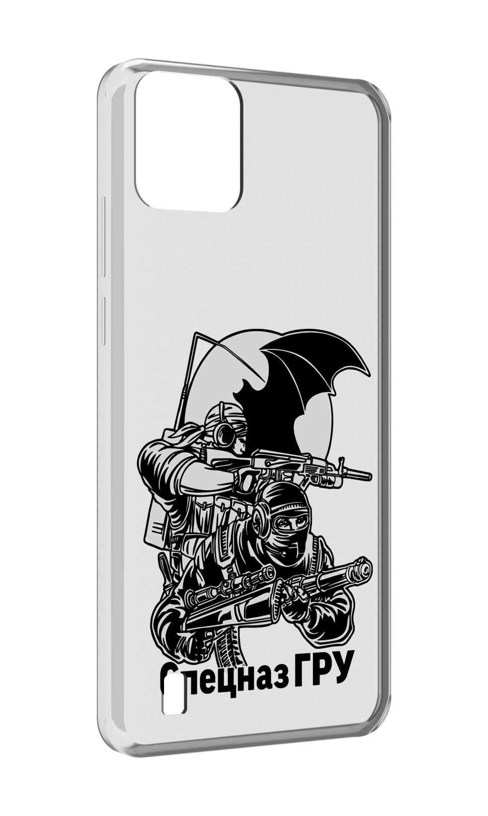 

Чехол MyPads спецназ гру для Blackview A55, Прозрачный, Tocco