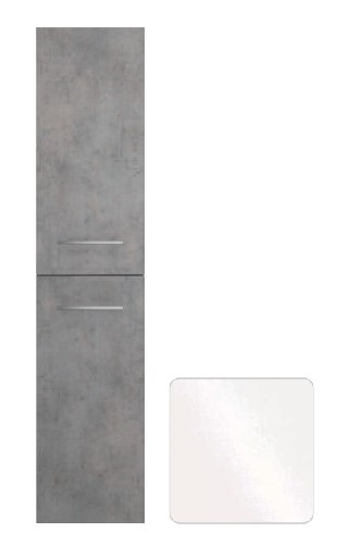 

Шкаф-пенал Creto Ares 35 50-1035W, белый