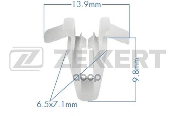 

Клипса Крепёжная Toyota (Миним. Кол-Во Заказа 10 Шт) Zekkert арт. BE3217