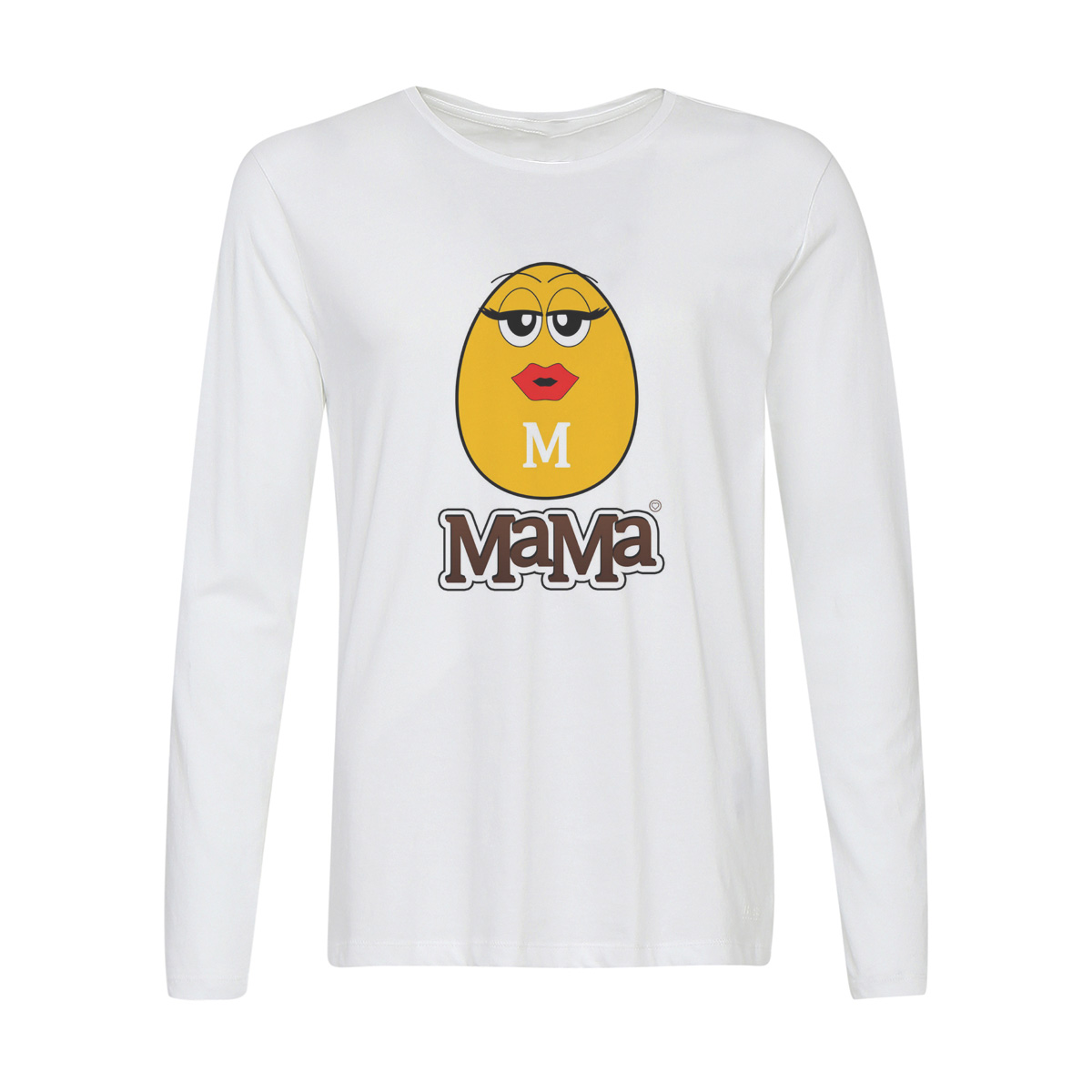 

Лонгслив CoolPodarok Прикол. Семья. M and Ms.Мама, w0151881
