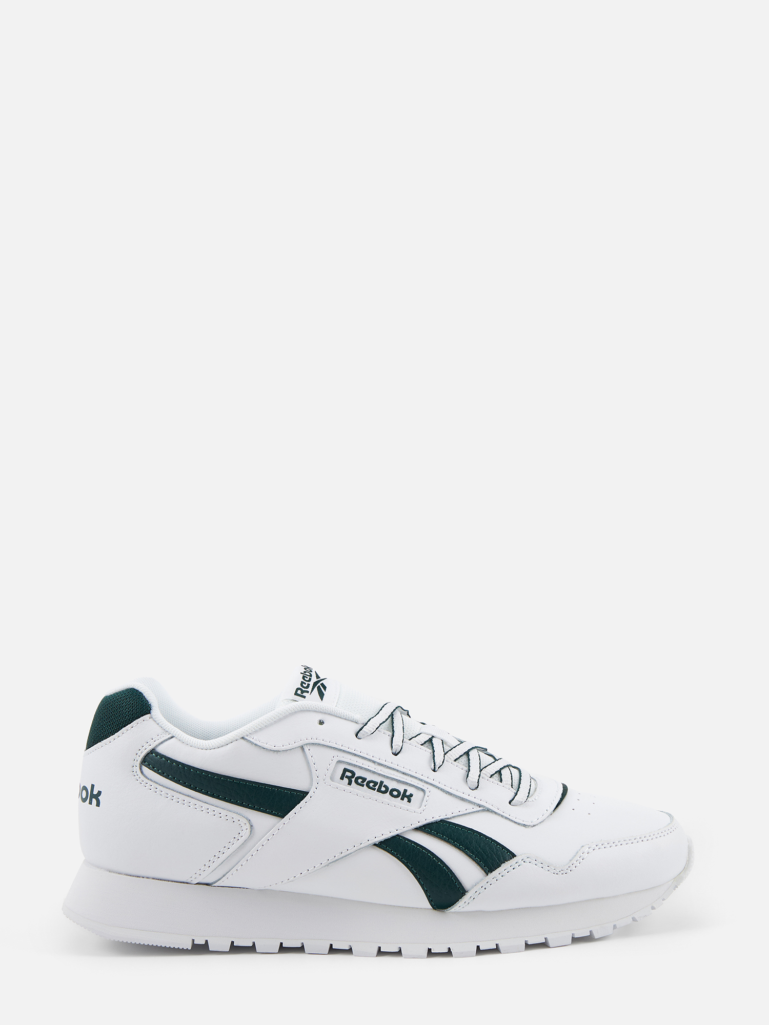 

Кроссовки унисекс Reebok Glide IG7971 белые 9.5 US, Белый, Glide