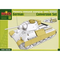 

35035 Макет 1/35 Элементы немецкой конверсии танка 34/76, Однотонный