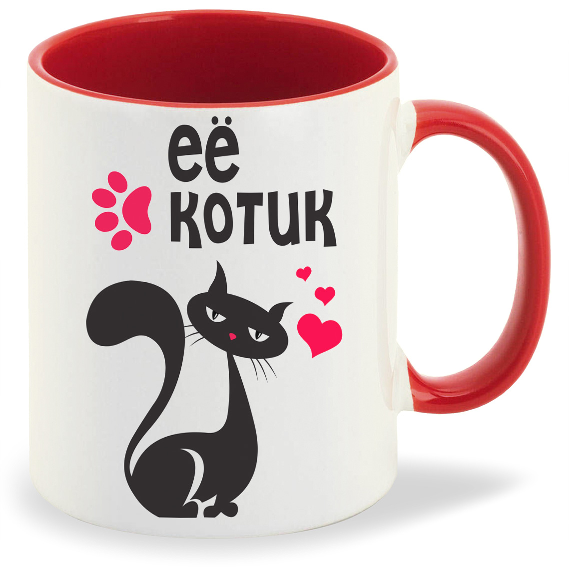 

Кружка CoolPodarok ее котик есть пара, ее котик есть пара